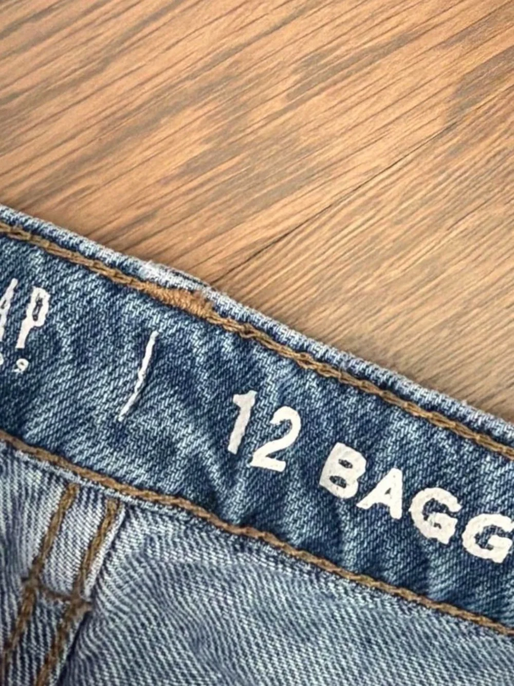 GAP Kids Wide-Leg Jeans in Light Blue